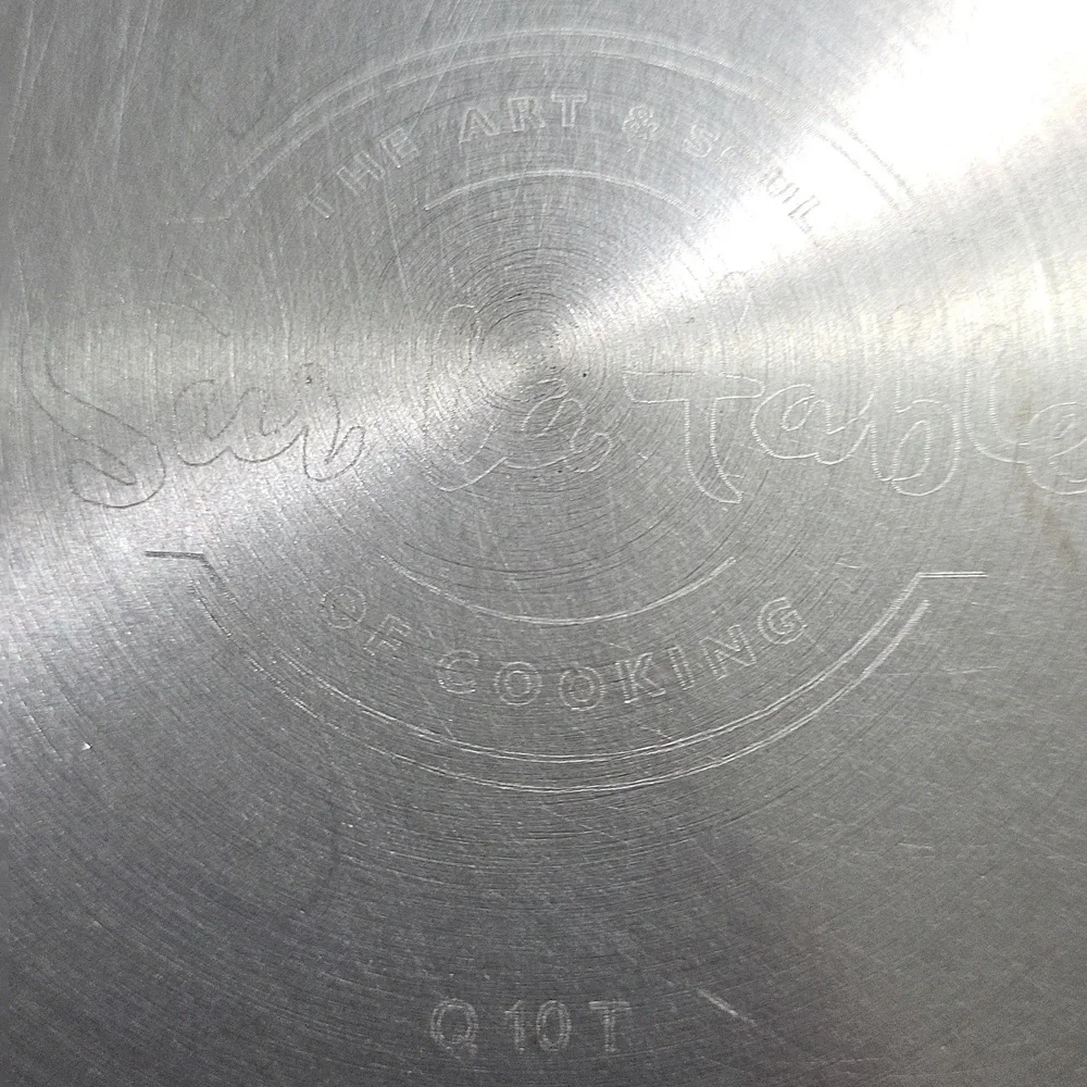 Sur La Table Stainless Steel 12” Skillet Fry Sauté Frying Pan Double Handle